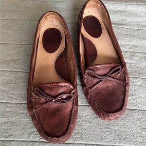 Frye Brown Leather Loafers